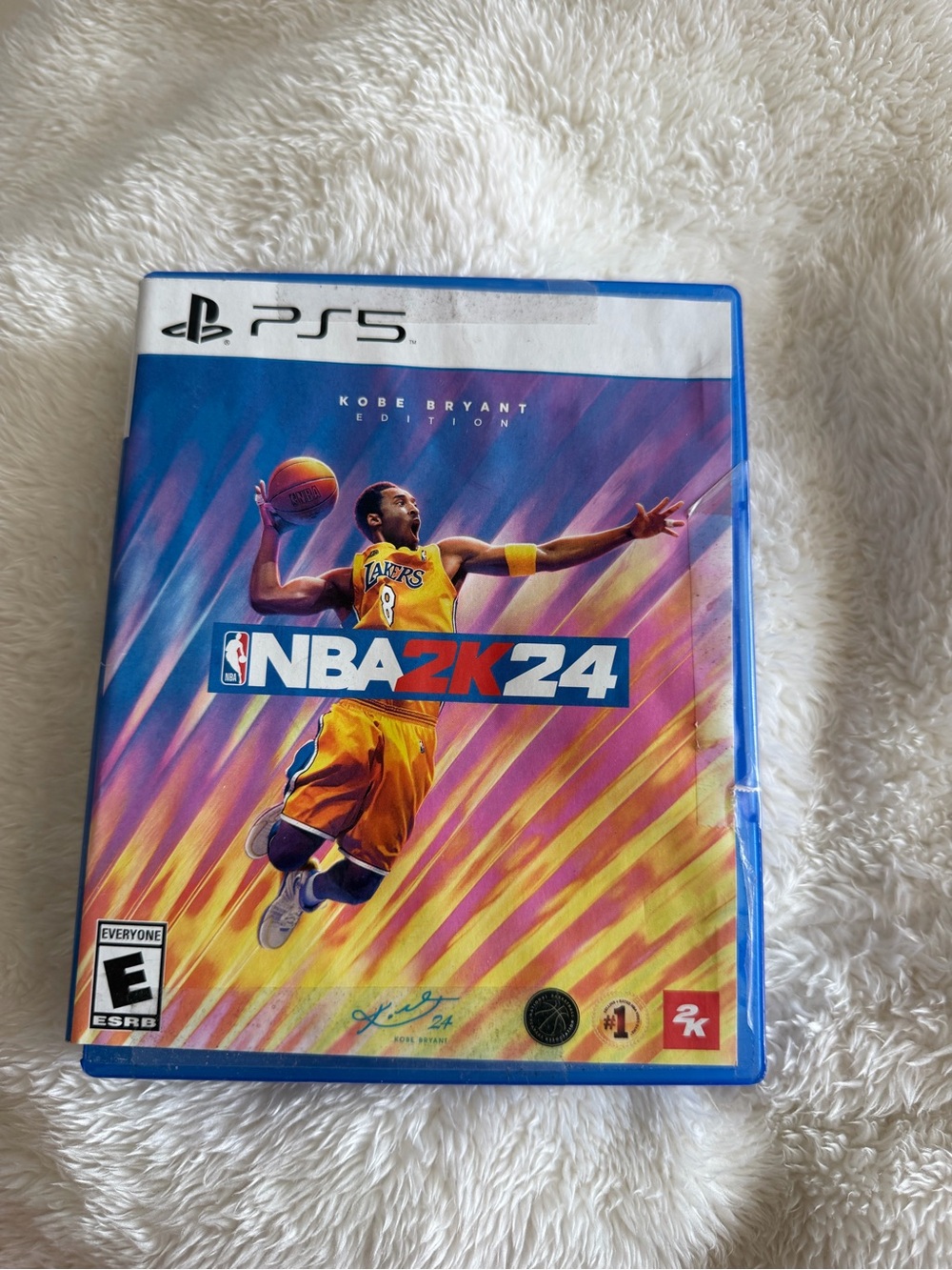 Sony PS5 NBA 2K24 Kobe Bryant Edition - Purple & Yellow Cover